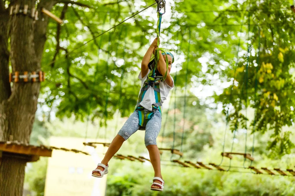 Construction de parcours aventure, accrobranche et tyrolienne - Akro Zip